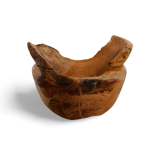 Distinctive Olive Wood Bowl - Image 2