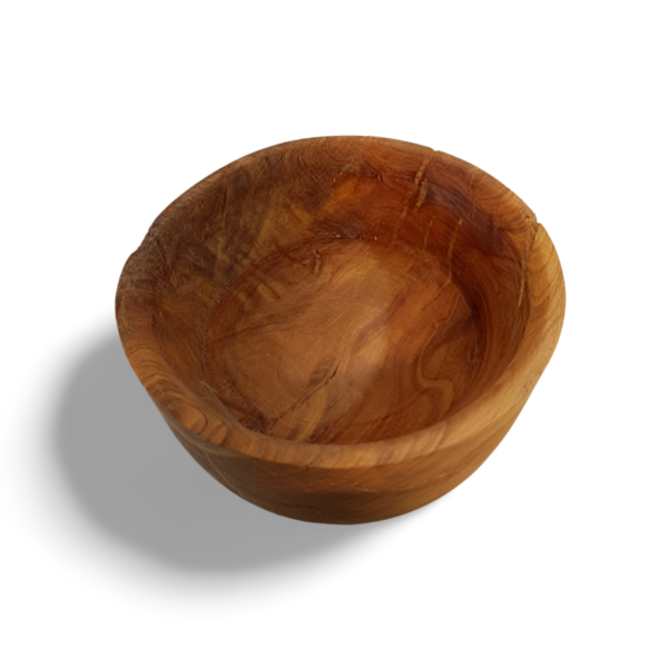 Medium to Large Olive Wood Bowl for Fruit or Salads - Image 3