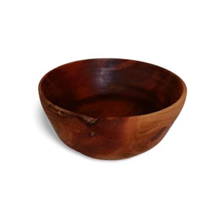 artisan olive wood bowl