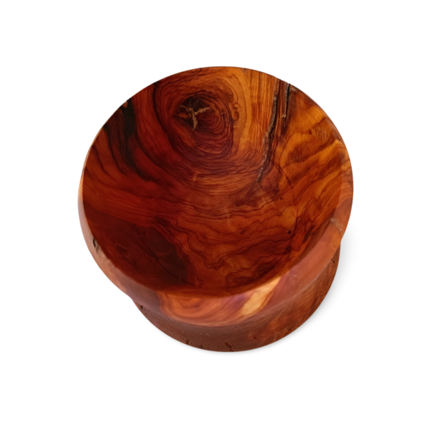 Reversible Olive wood bowl