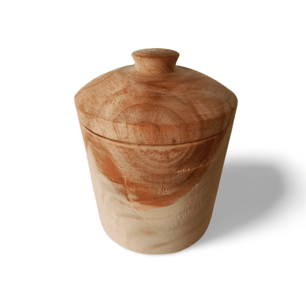 Pinewood Pot with Matching Grain