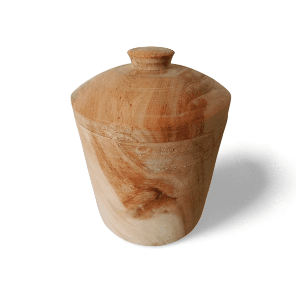 Pinewood Pot with Matching Grain